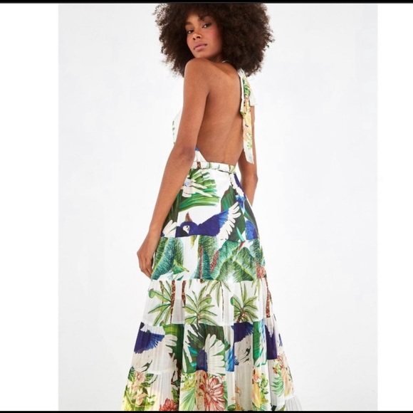 Farm Rio halter maxi, like new • size M - Picture 2 of 6